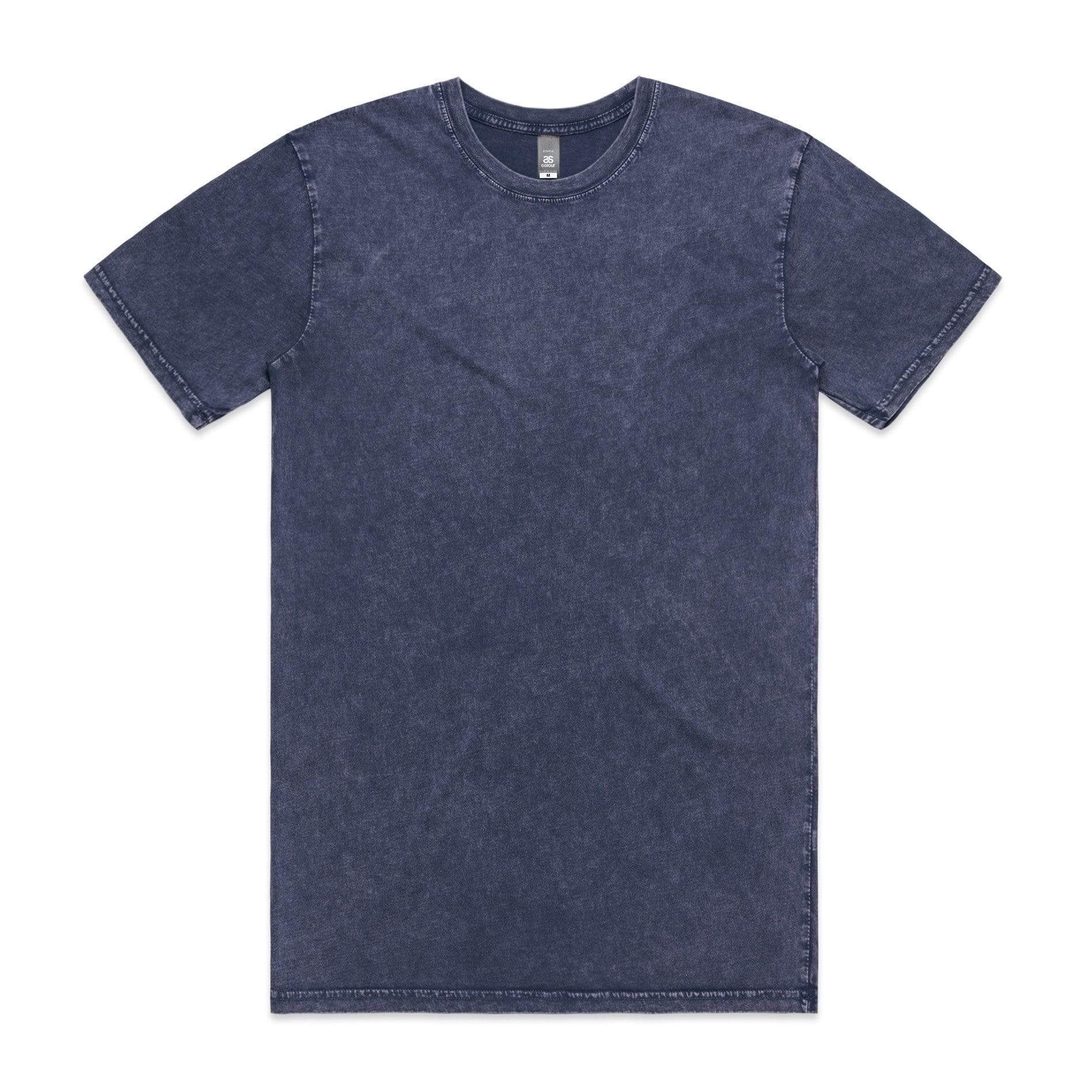 As Colour Men's stone wash staple tee 5040 Casual Wear As Colour BLUE STONE SML